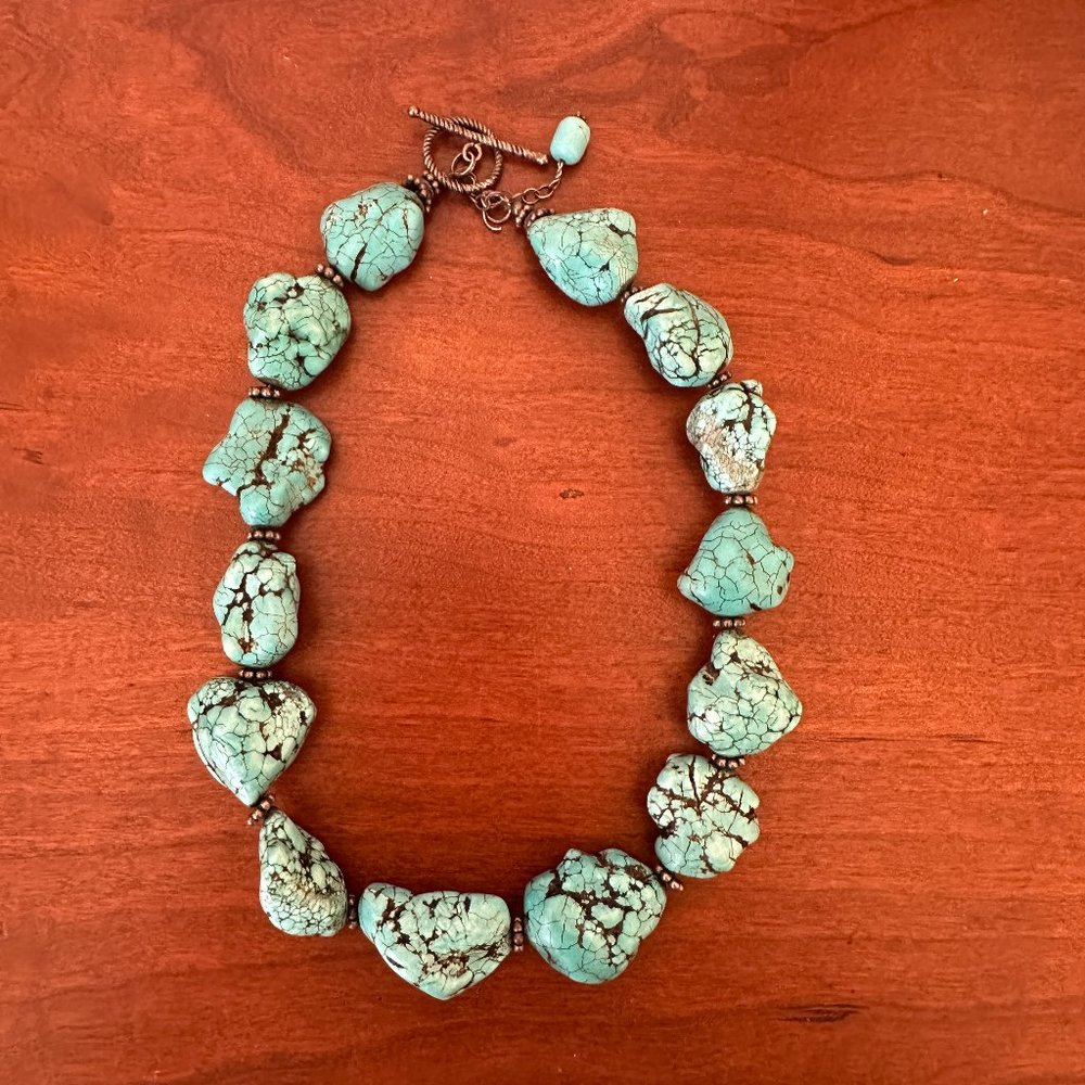 Turquoise Stone Necklace